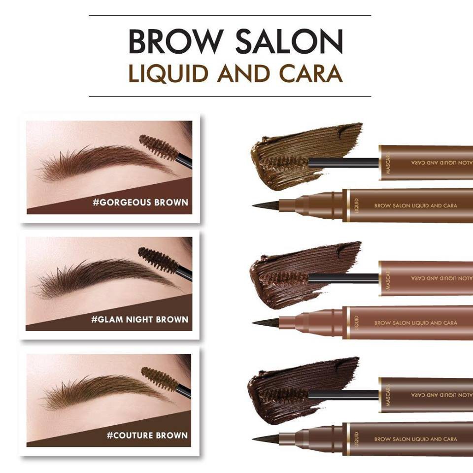 Browit Brow Salon Liquid And Cara (มาสคาร่าคิ้ว) - Nongchat Makeup