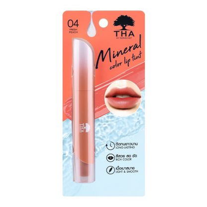 #04 Fresh Peach THA Mineral Color Lip Tint