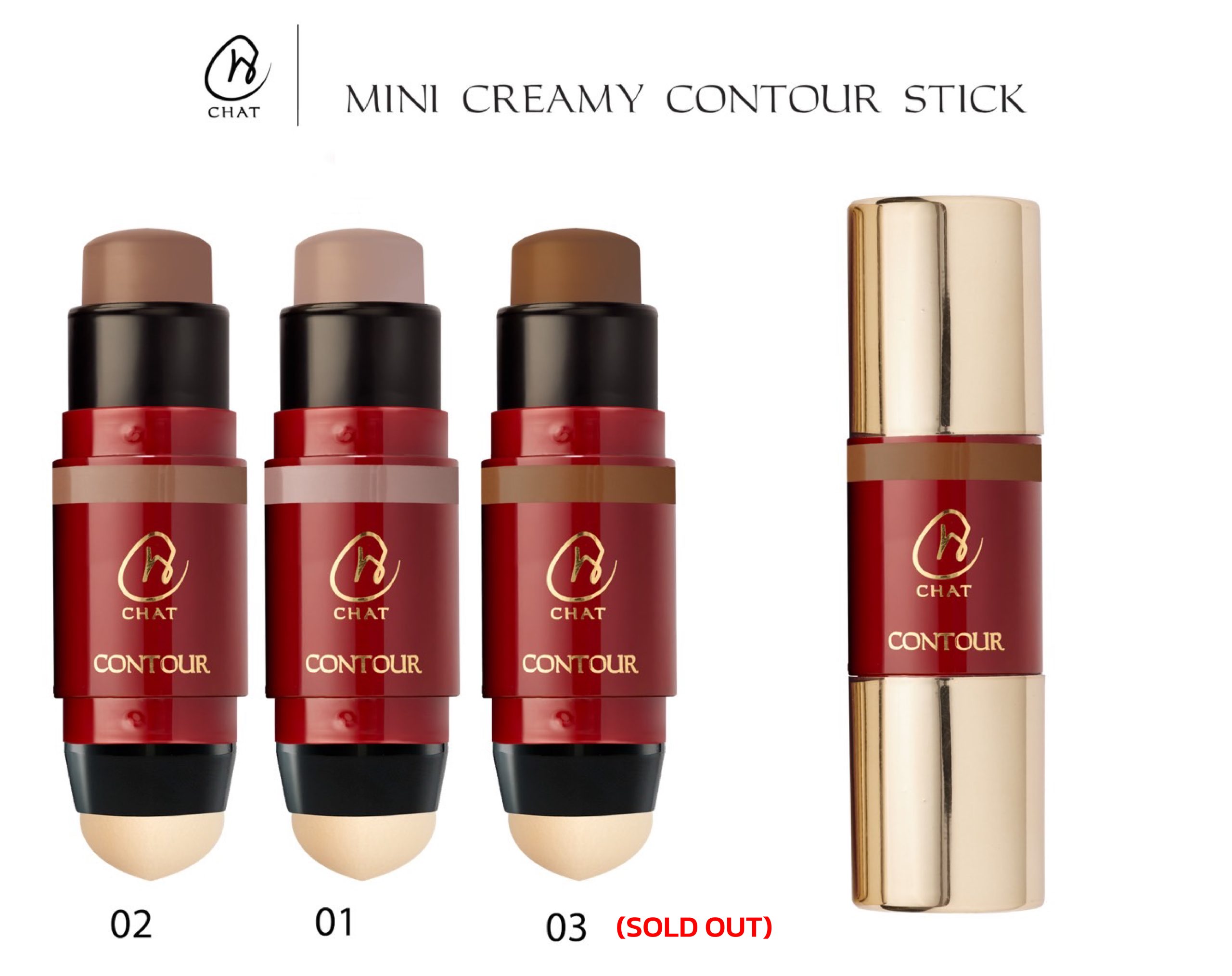 CHAT-Mini-Creamy-Contour-Stick-ฉัตรมินิครีมมี่คอนทัวร์สติ๊ก-8