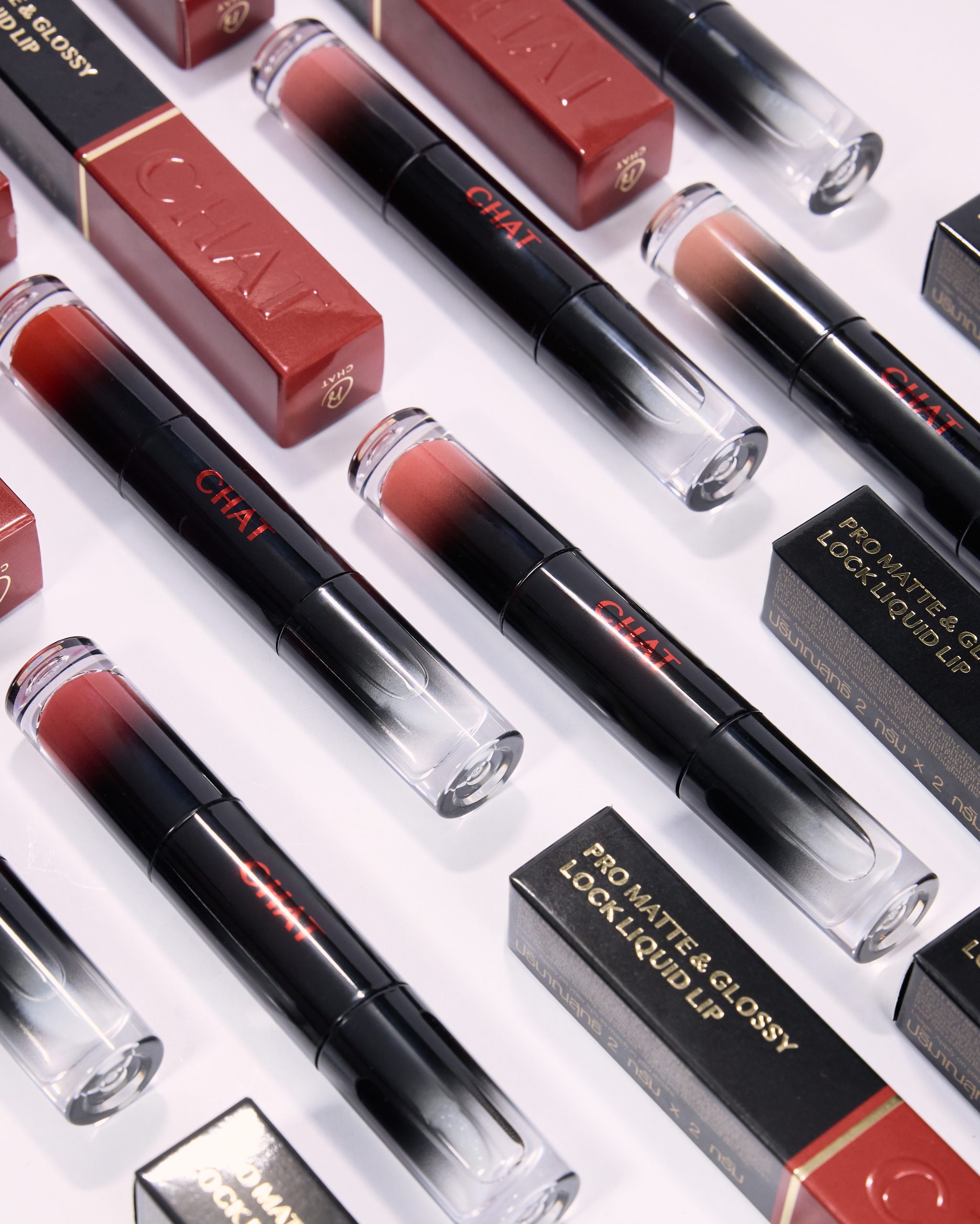 CHAT PRO MATTE & GLOSSY LOCK LIQUID LIP ลิป