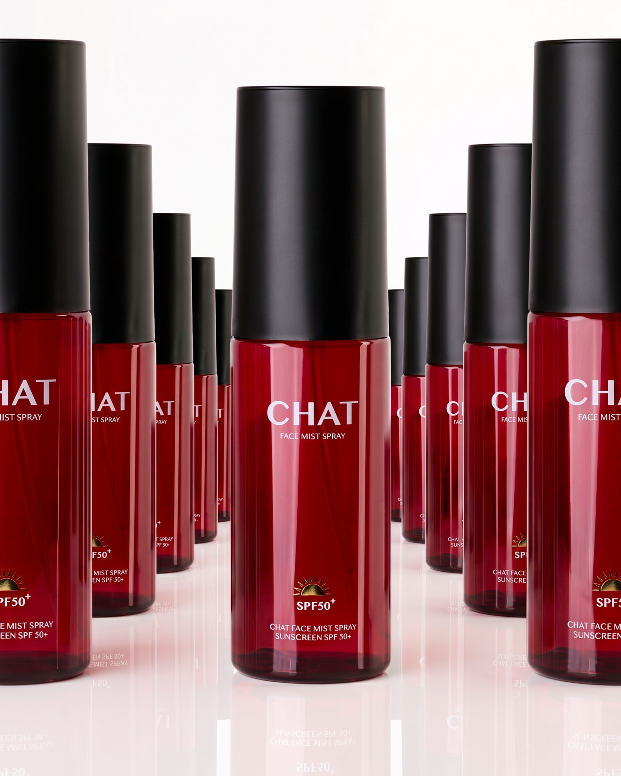 CHAT FACE MIST SPRAY SUNSCREEN SPF50+ 