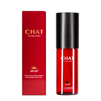 CHAT FACE MIST SPRAY SUNSCREEN SPF50+